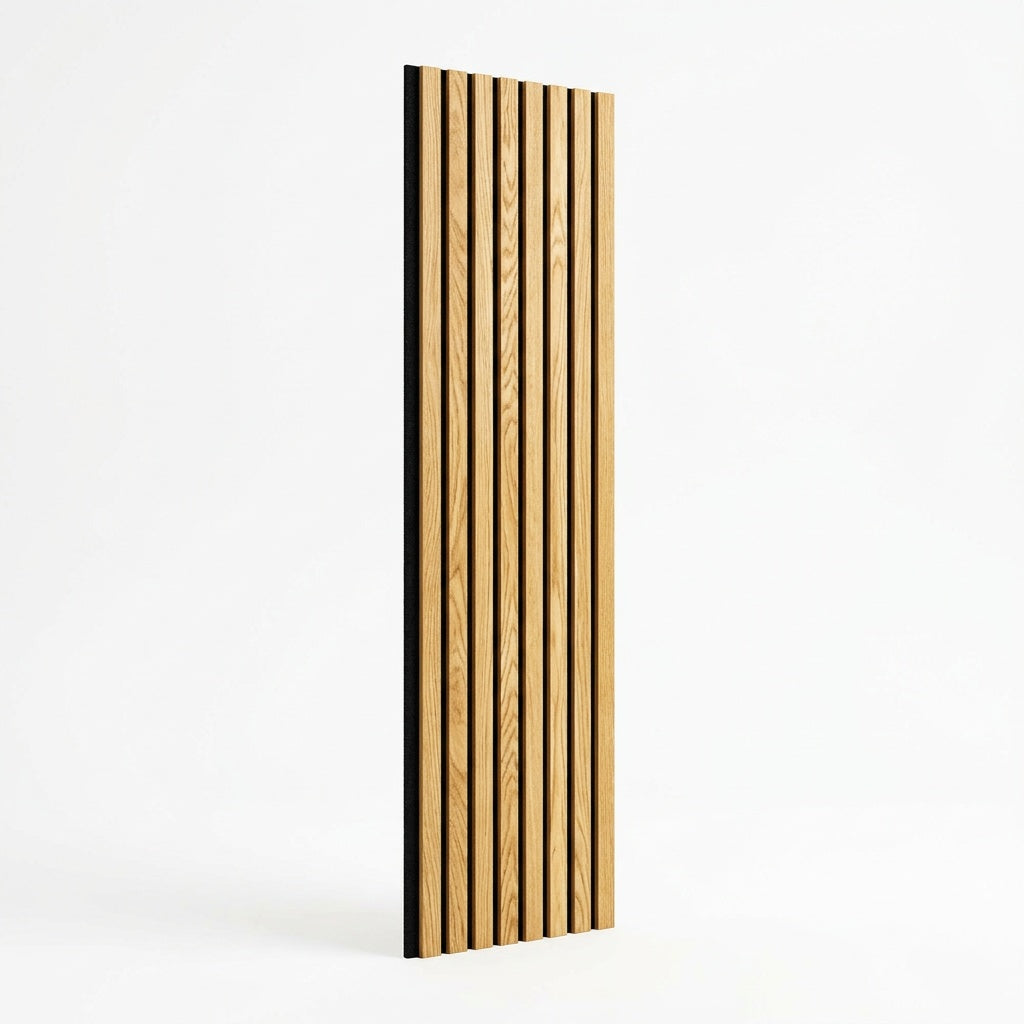 Zürichberg XL Walnut Acoustic Wall Panel — 270 × 110 cm