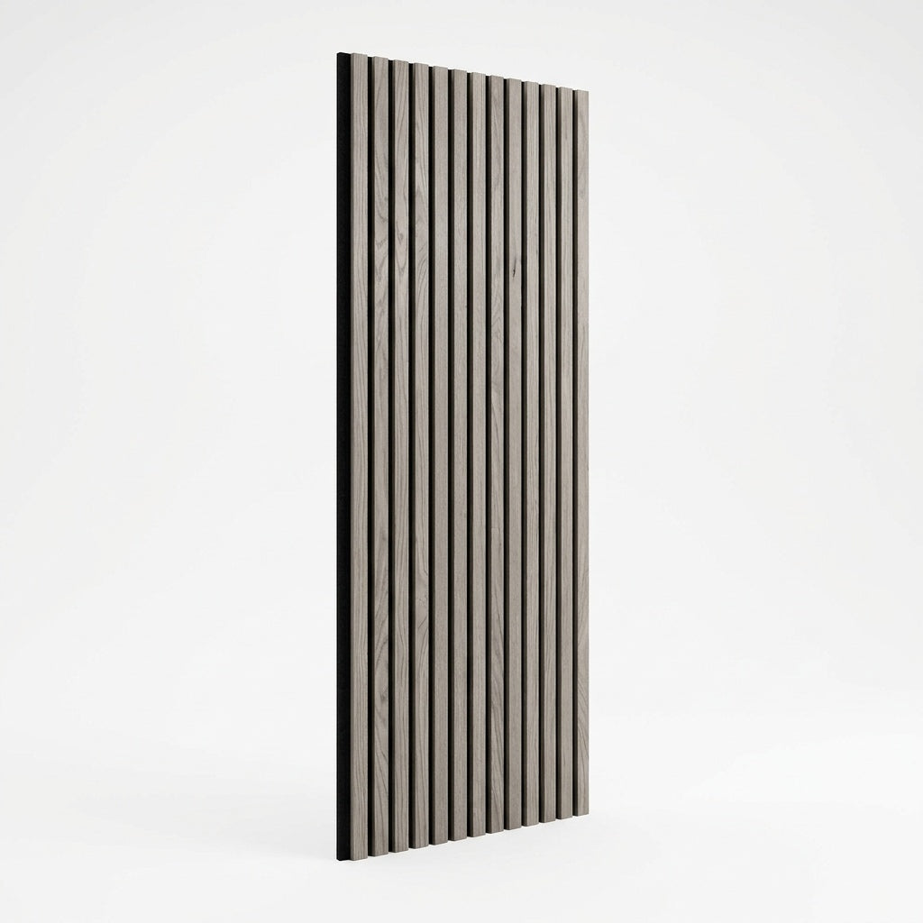 Zürichberg XL Walnut Acoustic Wall Panel — 270 × 110 cm