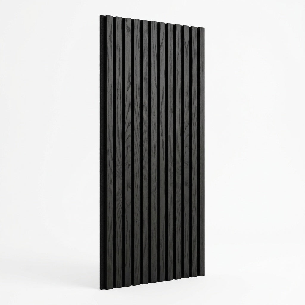 Zürichberg XL Walnut Acoustic Wall Panel — 270 × 110 cm